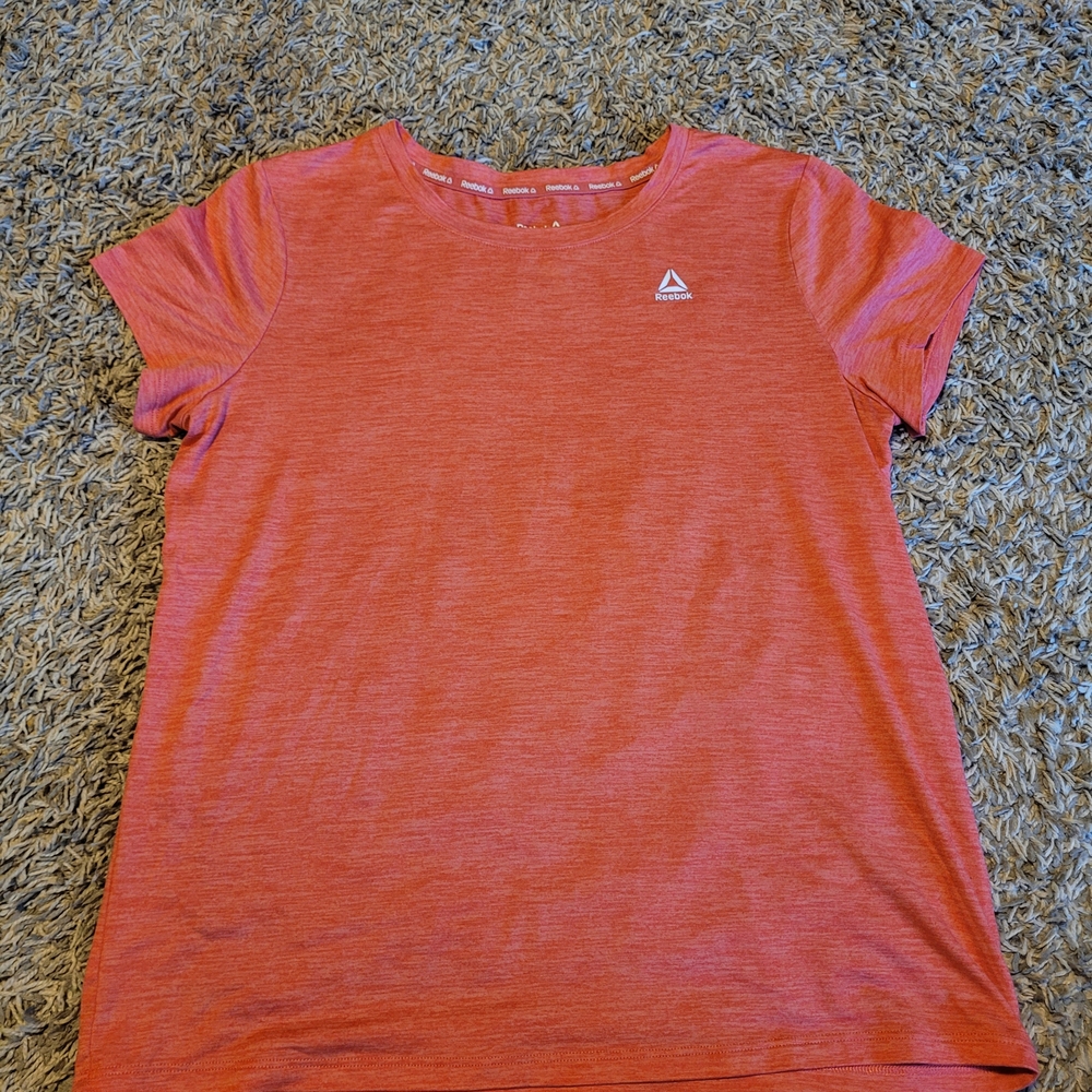 Reebok Women's Short Sleeve Tee - Coral